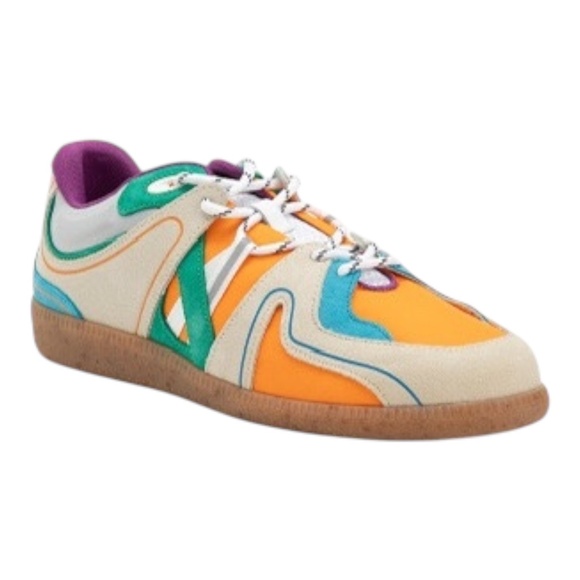 Ganni Shoes - GANNI Made In Portugal Suede Retro Sneakers size 41 color Marigold